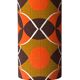 Oblivion lampshade H38 D20 - vintage 70's fabric