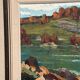 Swedish Oil On Canvas – “River View” By Tage Törngren