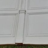 Boiserie XIX° 2x2 portes miroir Louis Philippe H2,46m L4,5m