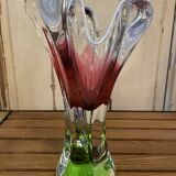Vase en verre de bohème de Joseph Hospodska