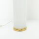 Lamp base in white opaline glass, Uno & Östen Kristiansson for Luxus Su