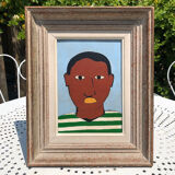 Framed painting