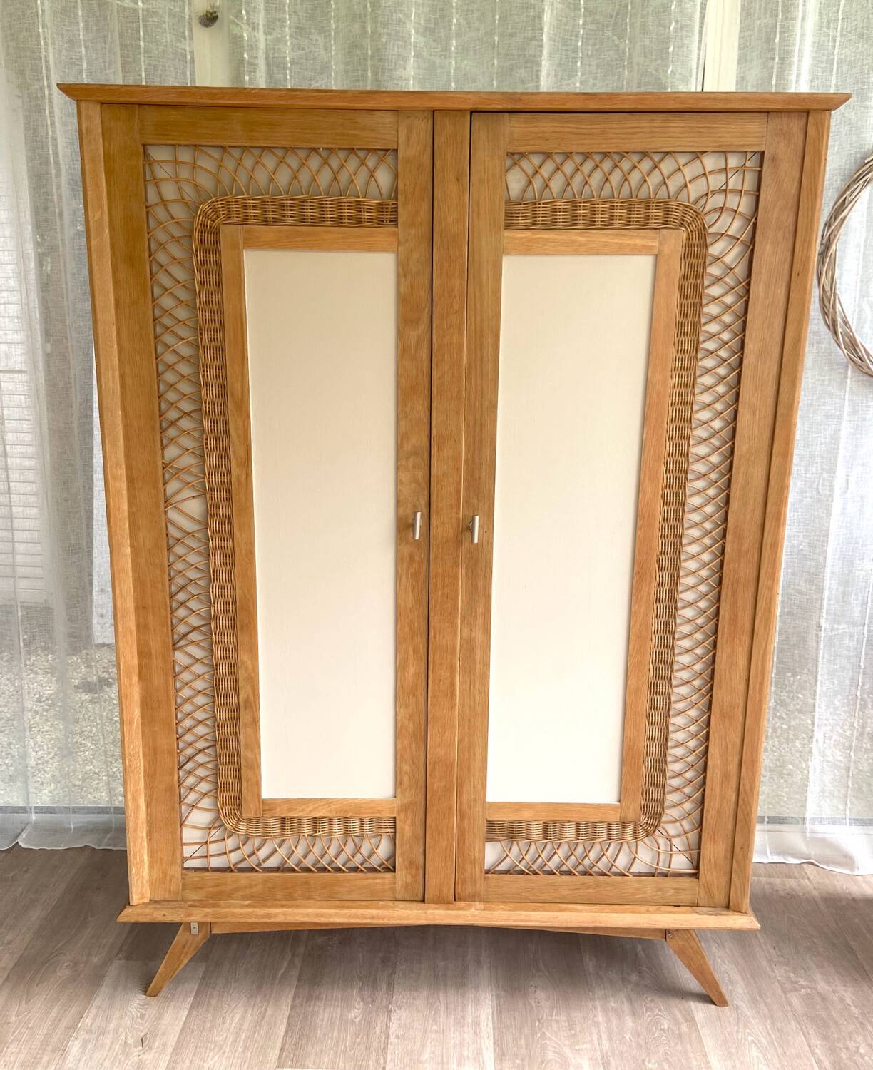 Rattan cabinet
