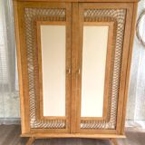 Rattan cabinet