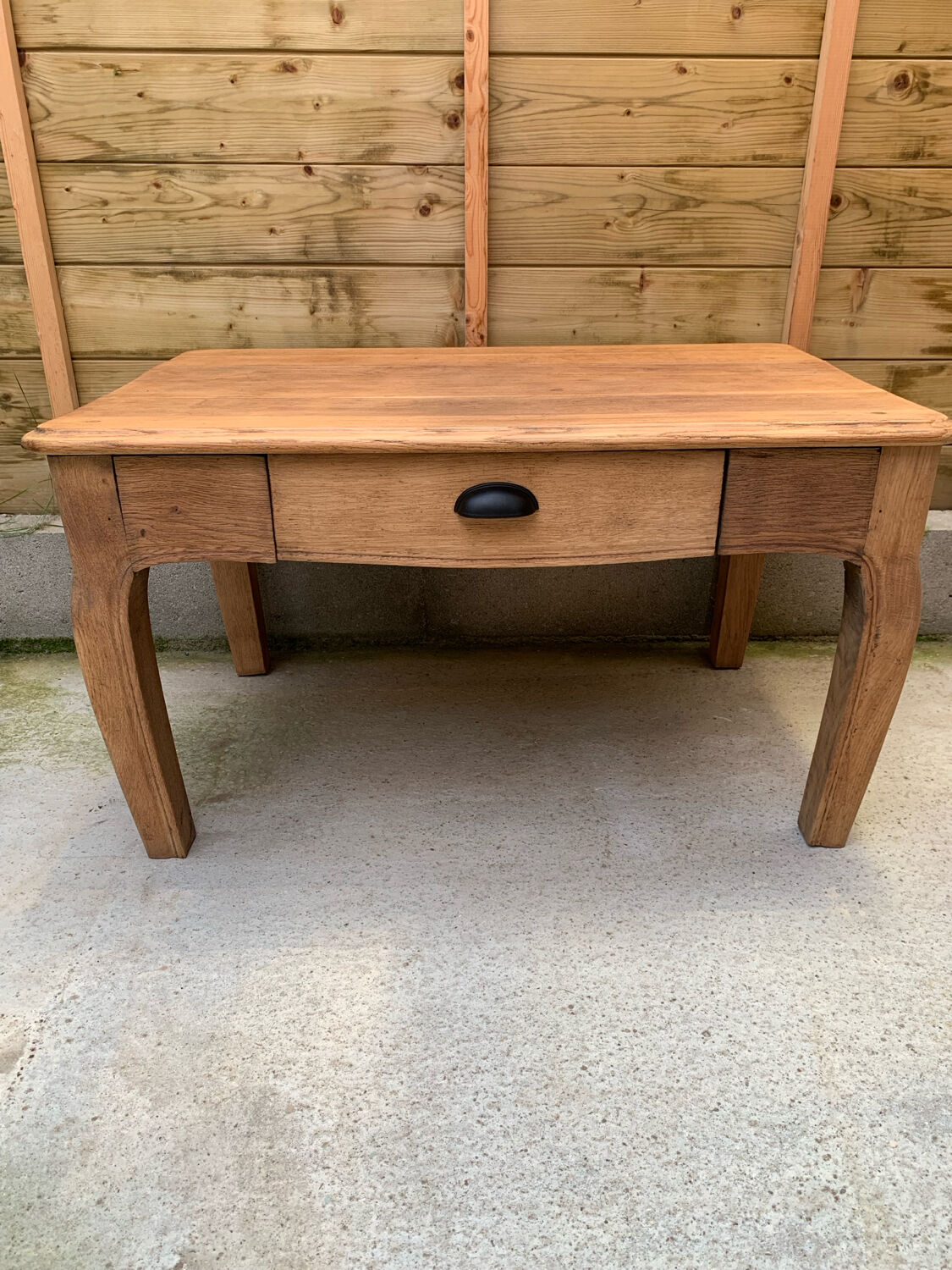 Solid wood coffee table