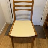 A set of 4 compass chairs from the 50s/60s