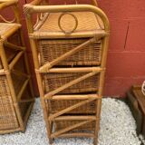 Rattan shelf