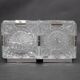 Pair of mid-century Czech glass wall lights by Kamenický Šenov