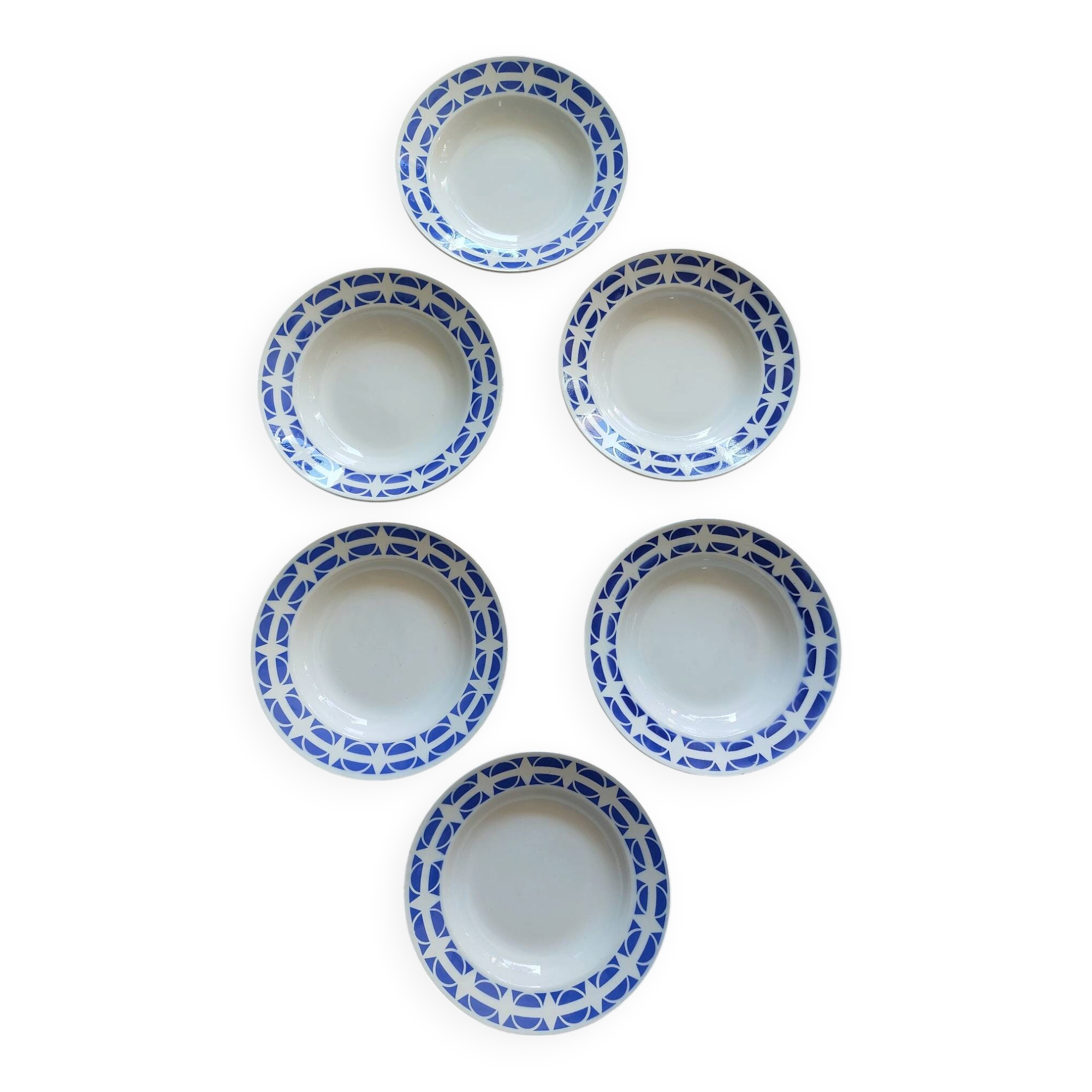 Assiette creuse Lunéville Bannec