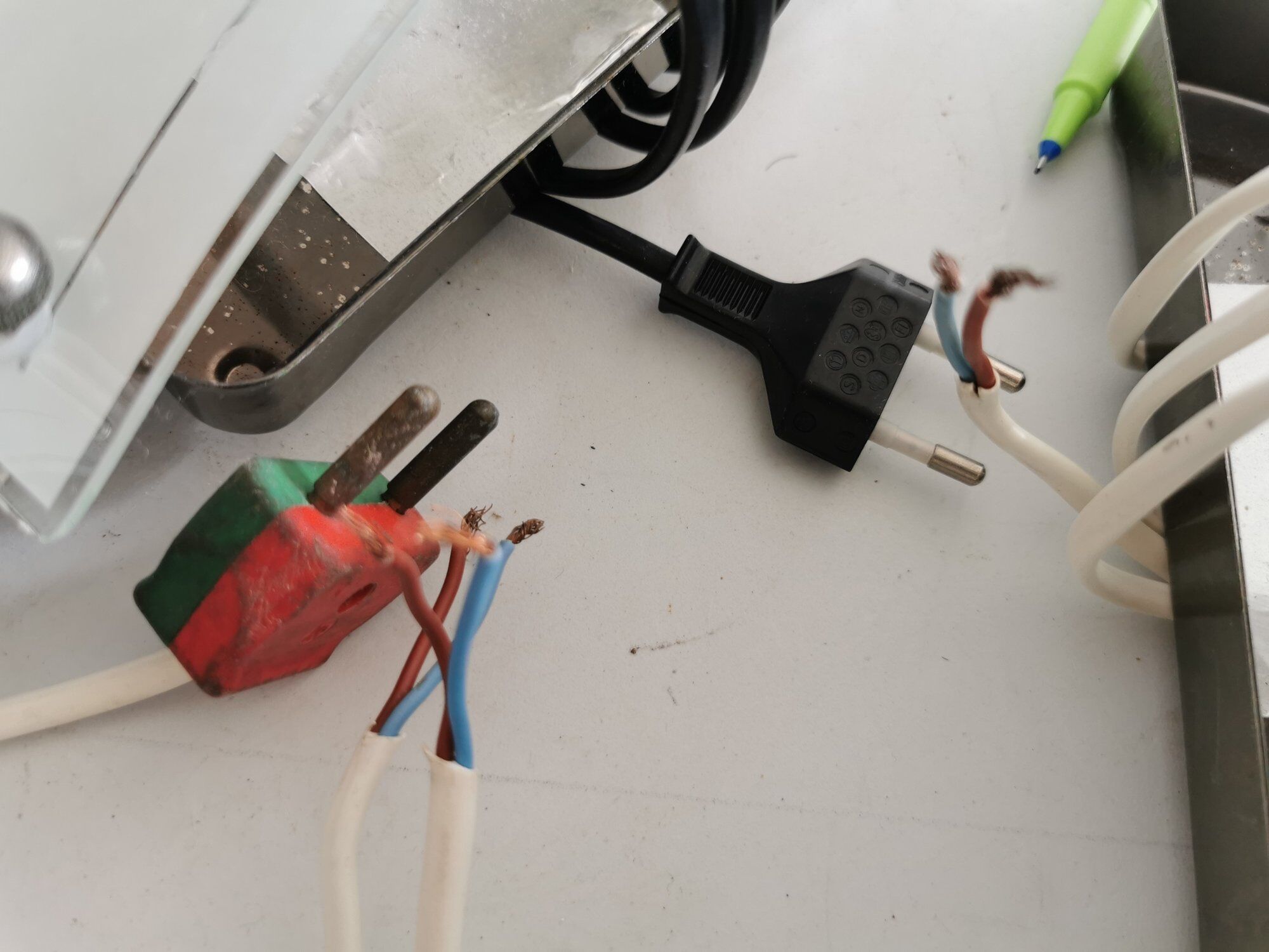 Set of 5 Danish Odreco wall lamps 80s 90s