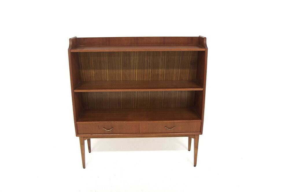 Scandinavian teak bookcase, Sweden, 1950