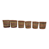 Set of small plant pots