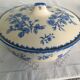 Set of dishes, salad bowl, soup kitchen - blue decor