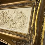 Marble bas-relief, Barbedienne Fondeur, Paris 1859
