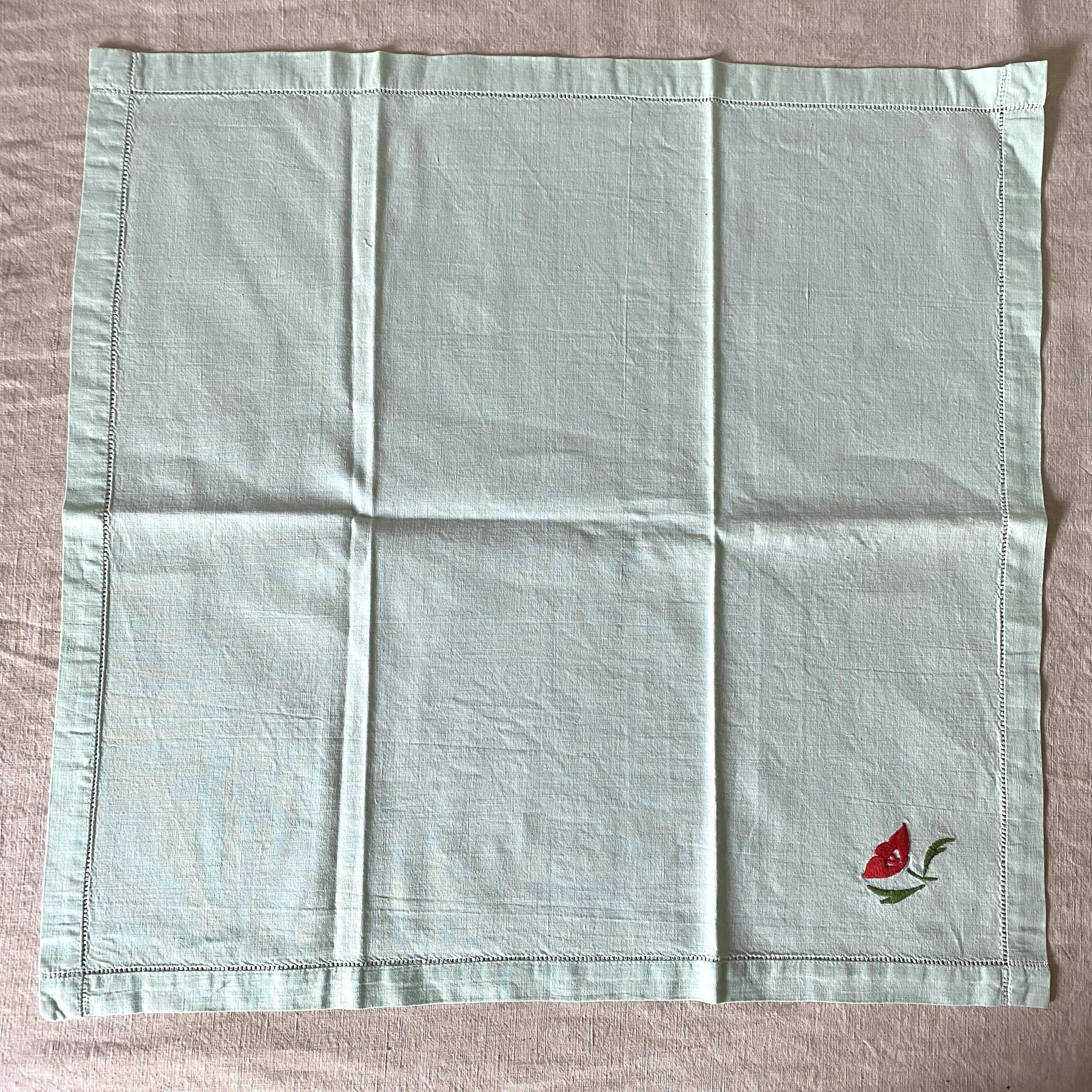 Vintage embroidered napkins