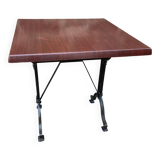 Parisian cast iron bistro table Mid-century French Paris café Montmartre bistro table 80s