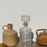 Vintage round whisky decanter