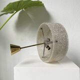 70s granite Perspex pendant light