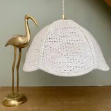 Vintage flower lampshade pendant light