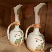 Paire de carafe en porcelaine