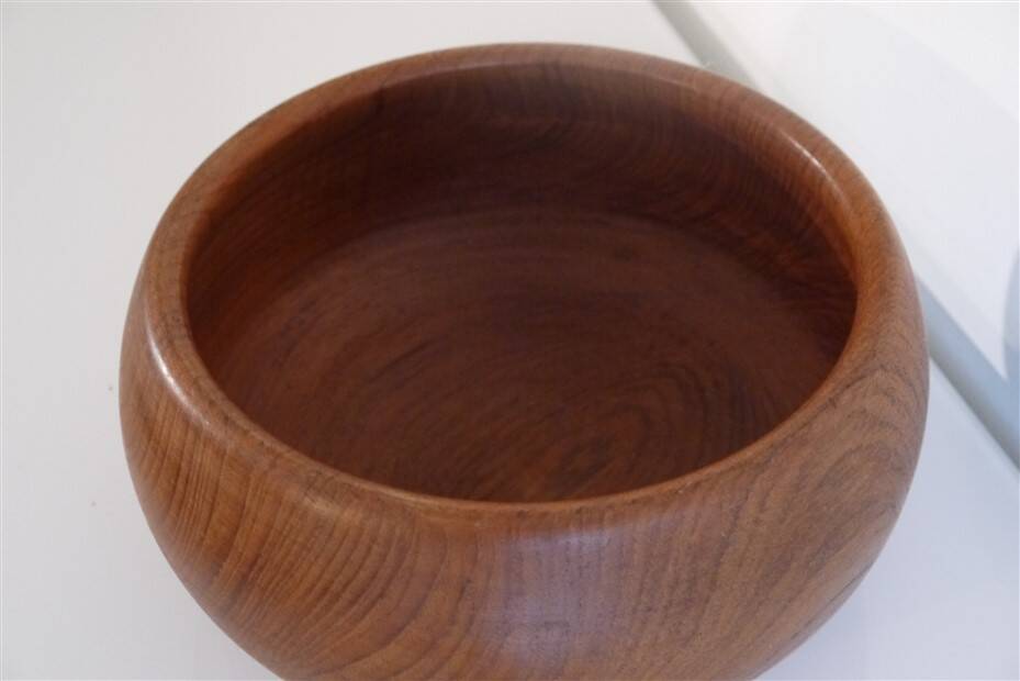Scandinavian teak trinket tray 1960