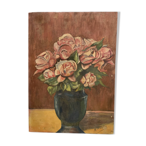 Nature morte aux roses