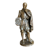 'The Ceramist Bernard Palissy' By Vittoz Bronzier, Bronze Sculpture