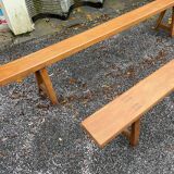 Pair of elm benches