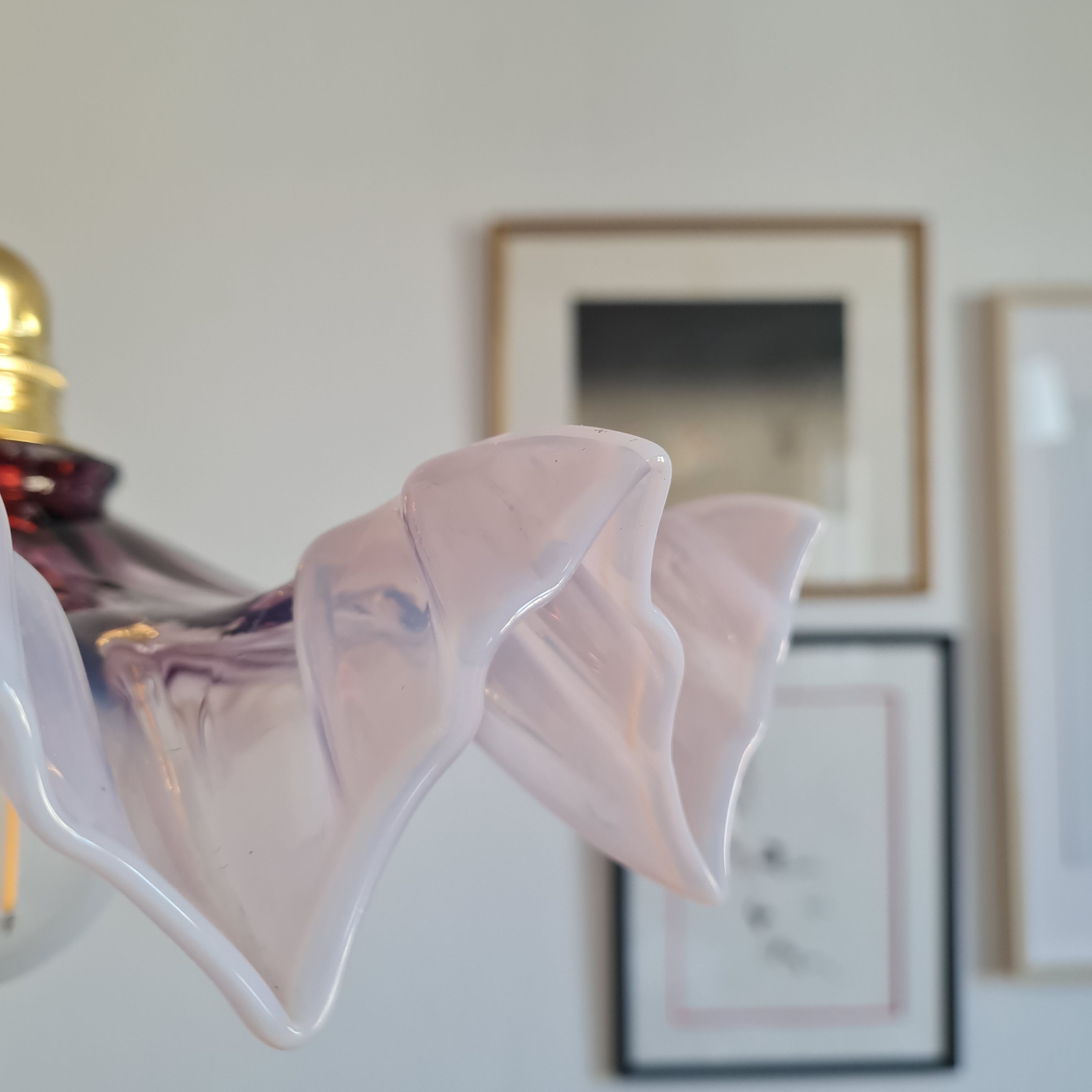 Crystal flower suspension