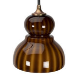 2-tone-brown space age pendant lamp
