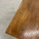 Oak and veneer counter or desk