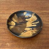 Mid-century German studio pottery bowl by Otto Wichmann, 1960s.