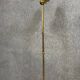 Lucien Gau: grand lampadaire néo classique à patine vieil or vers 1960-1970