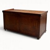 English desk with wooden drawers, late 19th century