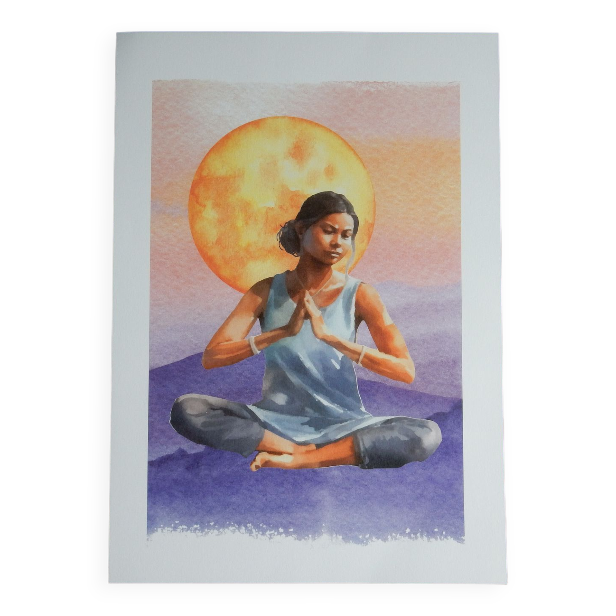 Illustration meditation