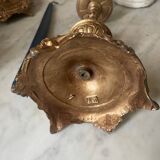 Old pair of candlesticks