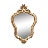 Classic mirror Louis XV gilded wood 80 cm