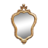 Miroir classique Louis XV bois doré 80 cm