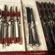 Housewife 64 pieces stainless steel and silver metal nogent
