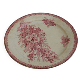 Ancien plat de service en céramique