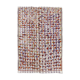 Vintage anatolian kilim rug with pomps 237 cm x 170 cm