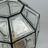 60s 70s lamp light ceiling lamp Limburg Germany glass space age design