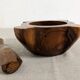 Mortar and its vintage olive wood pestle
