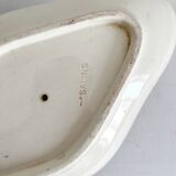 “Henri II” iron earthenware sauce boat, Salins earthenware factory