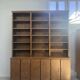Large mid-century oak library (renovated)