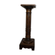 Wooden sellette column