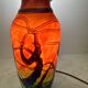 Pied de Lampe, plus vase oignon, Miichele Luzoro