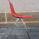Chaise DSS orange par Charles et Ray Eames pour Herman Miller années 60