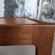 Square teak coffee table by Illum Wikkelso for N.Eilersen