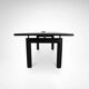 Early LC6 steel and wood dining table by Le Corbusier et al. for Cassina